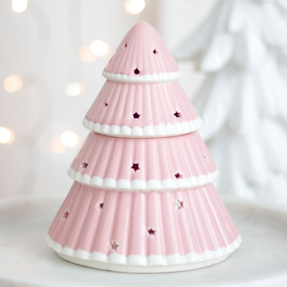 Something Different - Pink Christmas Tree Brûleur fioul - Rose